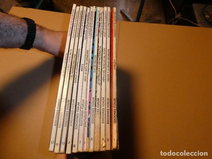 Tebeos: colecci&oacute;n extra superheroes, completa 12 n&uacute;meros de forum - Foto 2