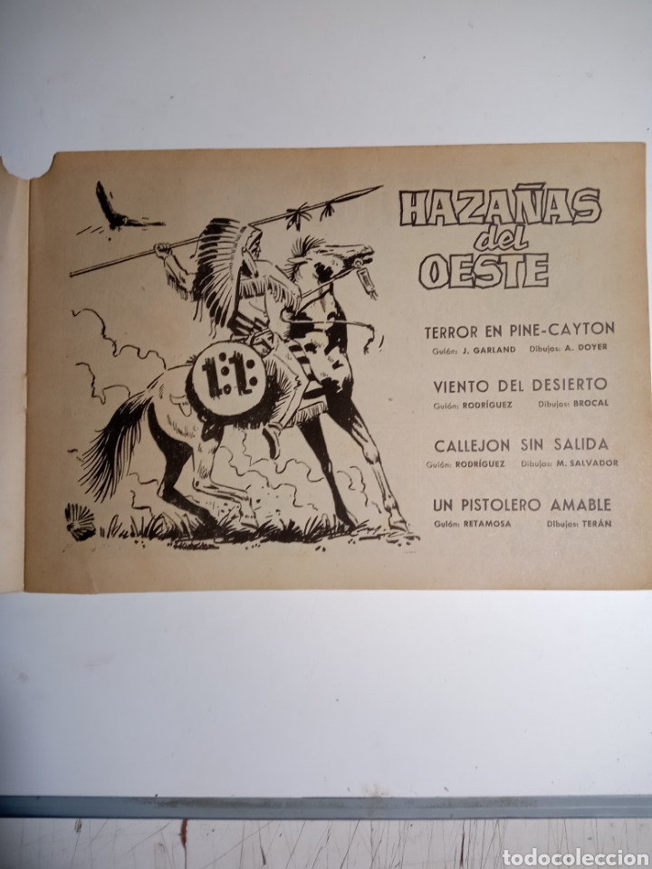Tebeos: Haza&ntilde;as del oeste n&deg; 29 Toray 1959 - Foto 3