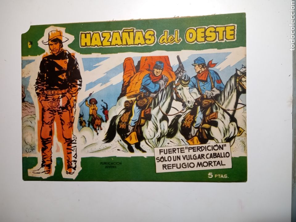 Tebeos: Haza&ntilde;as del oeste n&deg; 24 Toray 1959 - Foto 1