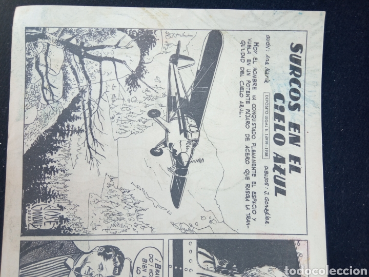 Tebeos: SURCOS EN EL CIELO AZUL,a&ntilde;o1958 - Foto 2