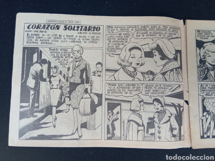 Tebeos: CORAZON SOLITARIO,a&ntilde;o1958 - Foto 2