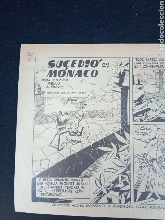Tebeos: SUCEDIO EN MONACO,a&ntilde;o 1958 - Foto 2