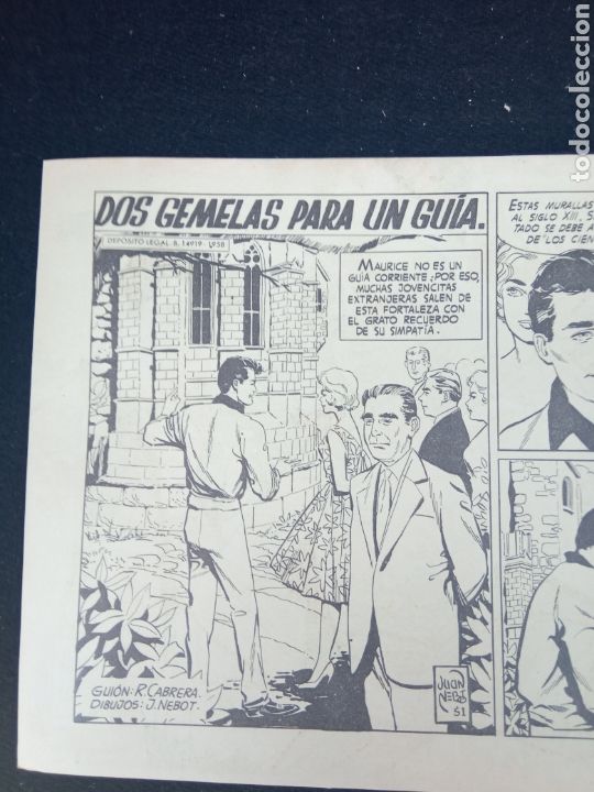 Tebeos: 2 GEMELAS PARA UN DIA,a&ntilde;o1958 - Foto 1