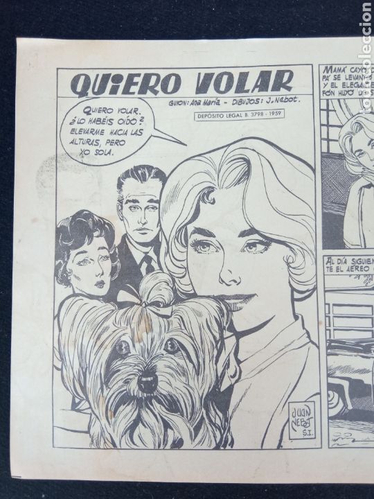 Tebeos: QUIERO VOLAR,a&ntilde;o1959 - Foto 2