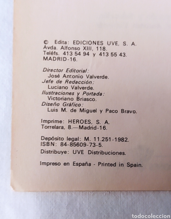 Tebeos: BIBLIOTECA UNIVERSAL DEL MISTERIO Y TERROR 1982 - Foto 3