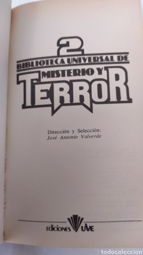 Tebeos: BIBLIOTECA UNIVERSAL DEL MISTERIO Y TERROR 1982 - Foto 5