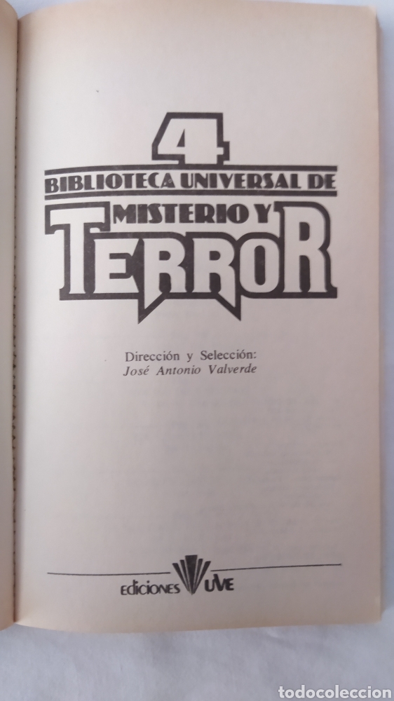 Tebeos: BIBLIOTECA UNIVERSAL DEL MISTERIO Y TERROR 1982 - Foto 10