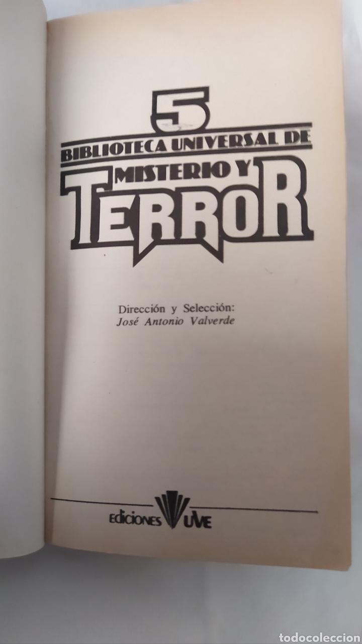 Tebeos: BIBLIOTECA UNIVERSAL DEL MISTERIO Y TERROR 1982 - Foto 12