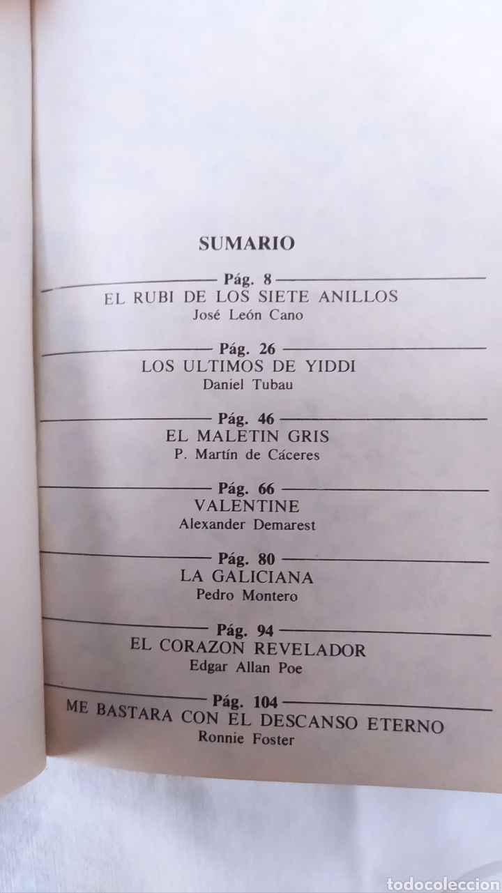 Tebeos: BIBLIOTECA UNIVERSAL DEL MISTERIO Y TERROR 1982 - Foto 13
