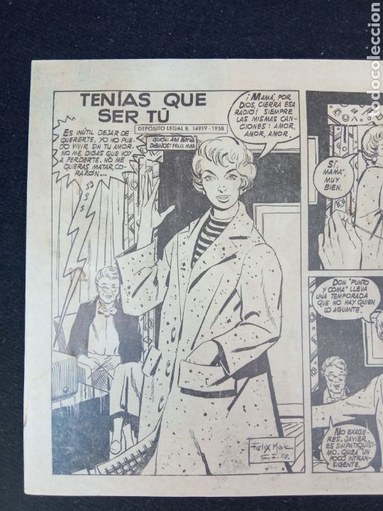 Tebeos: TENIAS QUE SER TU,a&ntilde;o1958 - Foto 2