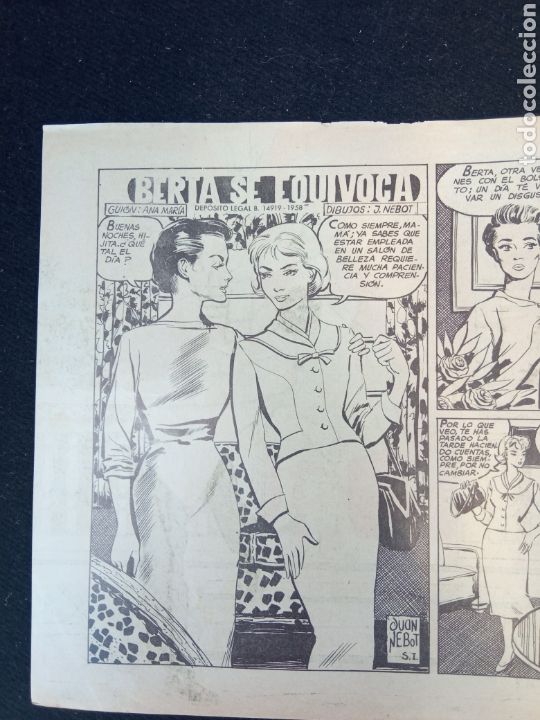 Tebeos: BERTA SE EQUIVOCA,a&ntilde;o1958 - Foto 2