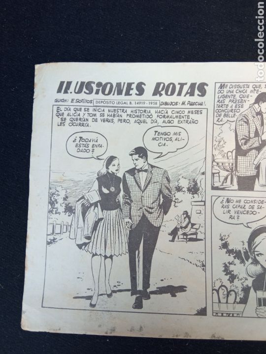 Tebeos: ILUSIONES ROTAS,a&ntilde;o1958 - Foto 2