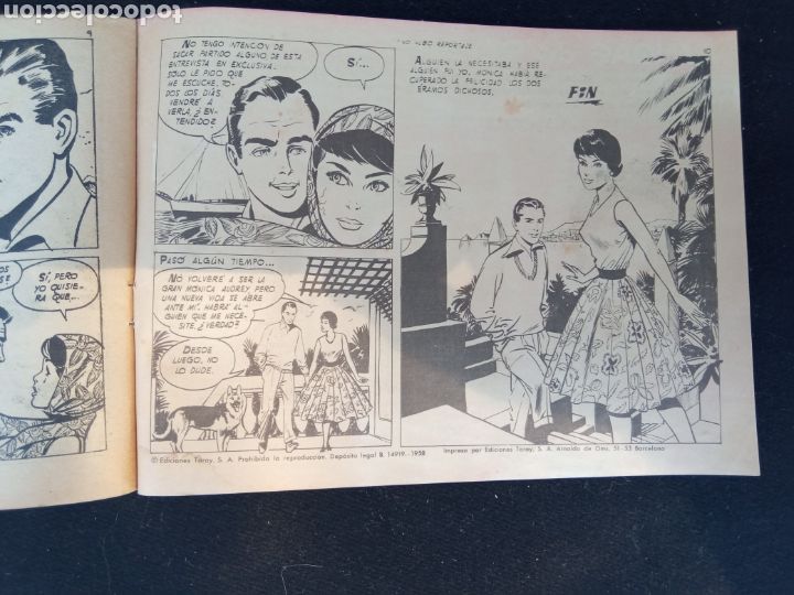 Tebeos: NO HUBO REPORTAJE,a&ntilde;o1958 - Foto 2