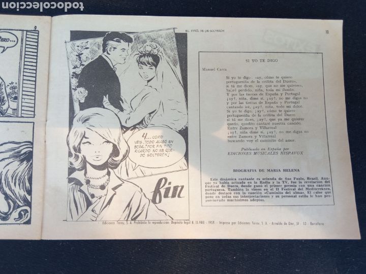 Tebeos: EL FINAL DE UN SOLTERON,a&ntilde;o1959 - Foto 2