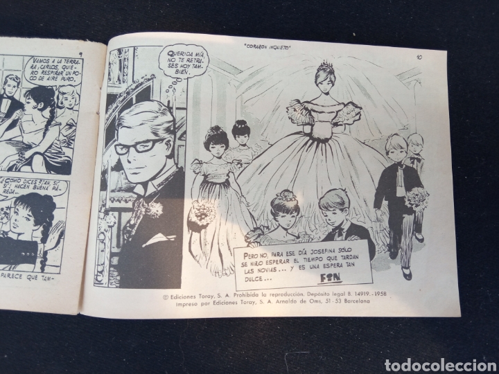 Tebeos: CORAZON INQUIETO,a&ntilde;o1958 - Foto 2