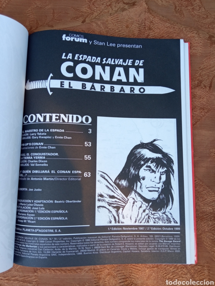 Tebeos: CANON EL BARBARO - Foto 2