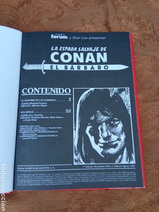 Tebeos: LA ESPADA SALVAGE DE CONAN - Foto 2