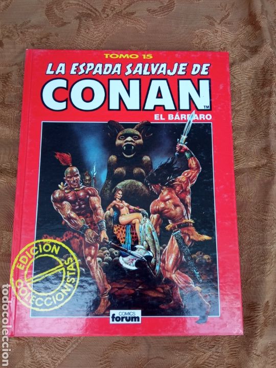 Tebeos: LA ESPADA SALVAGE DE CONAN,EL BARBARO - Foto 1