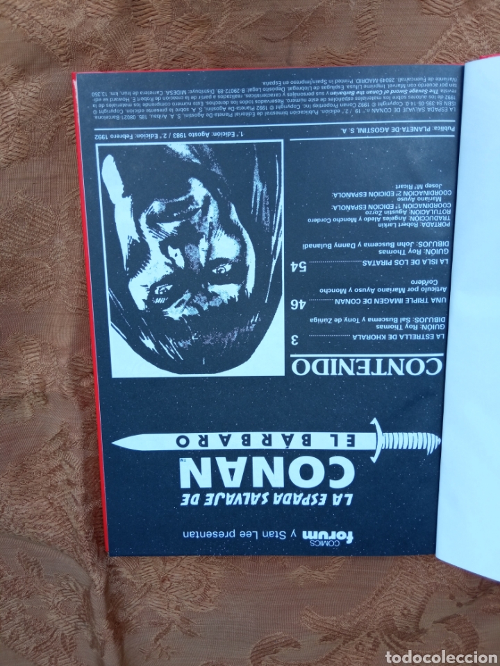 Tebeos: LA ESPADA SALVAGE DE CONAN EL BARBARO - Foto 2