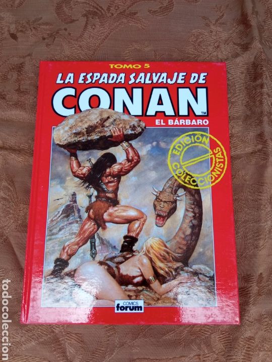 Tebeos: LA ESPADA SALVAGE DE CONAN EL BARBARO - Foto 1