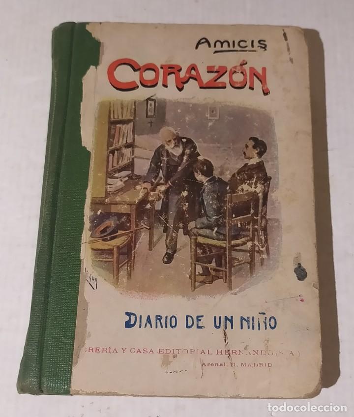 Tebeos: EDMUNDO DE AMICIS - CORAZON - EDITORIAL HERNANDO - Foto 1