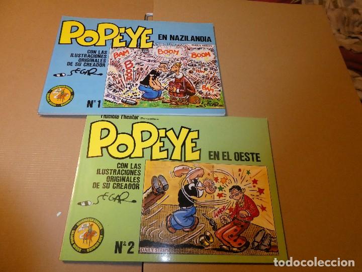 Tebeos: popeye n&uacute;meros 1-2-3 de ediciones eseuve - Foto 1