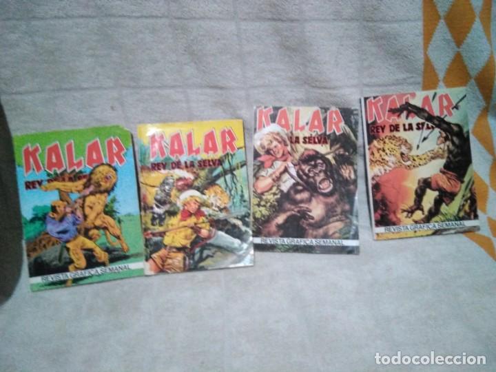 Tebeos: Antiguos tebeos de KALAR Rey de la selva - Foto 1