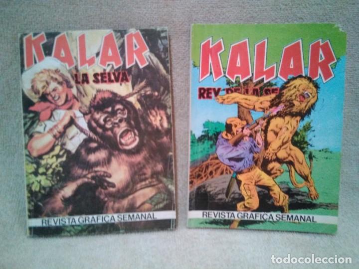 Tebeos: Antiguos tebeos de KALAR Rey de la selva - Foto 2