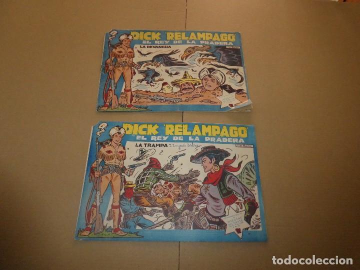 Tebeos: lote de dick rel&aacute;mpago n&ordm; 18,19 de ediciones toray - Foto 1