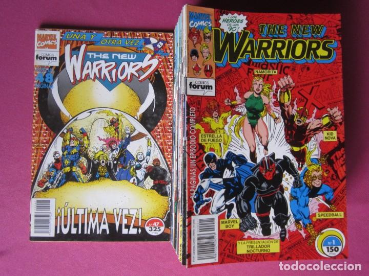 Tebeos: THE NEW WARRIORS 47 COMPLETA A FALTA DE 2 N&ordm; FORUM L5 AR 2 VER
