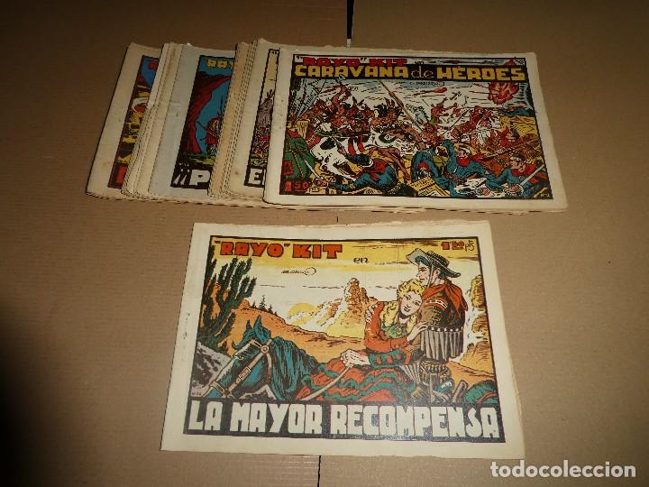 Tebeos: colecci&oacute;n completa de rayo kit, original de ediciones toray - Foto 2