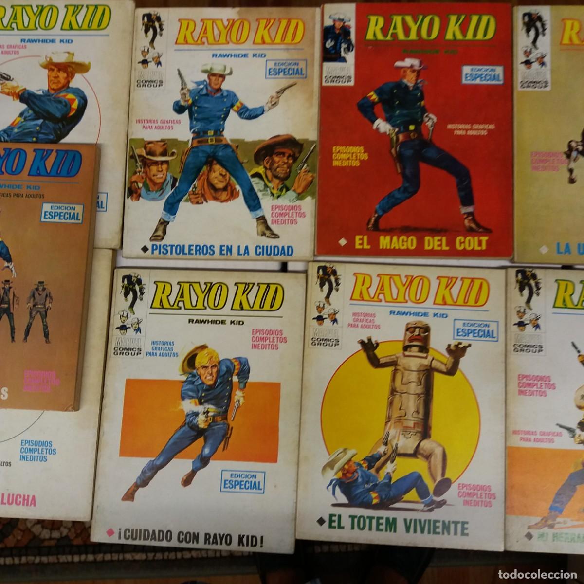 Tebeos: RAYO KID V1 Completa 13 ejemplares Vertice - Foto 3