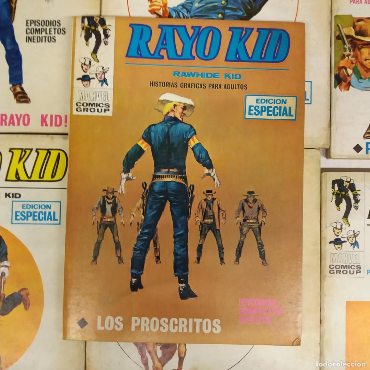 Tebeos: RAYO KID V1 Completa 13 ejemplares Vertice - Foto 4
