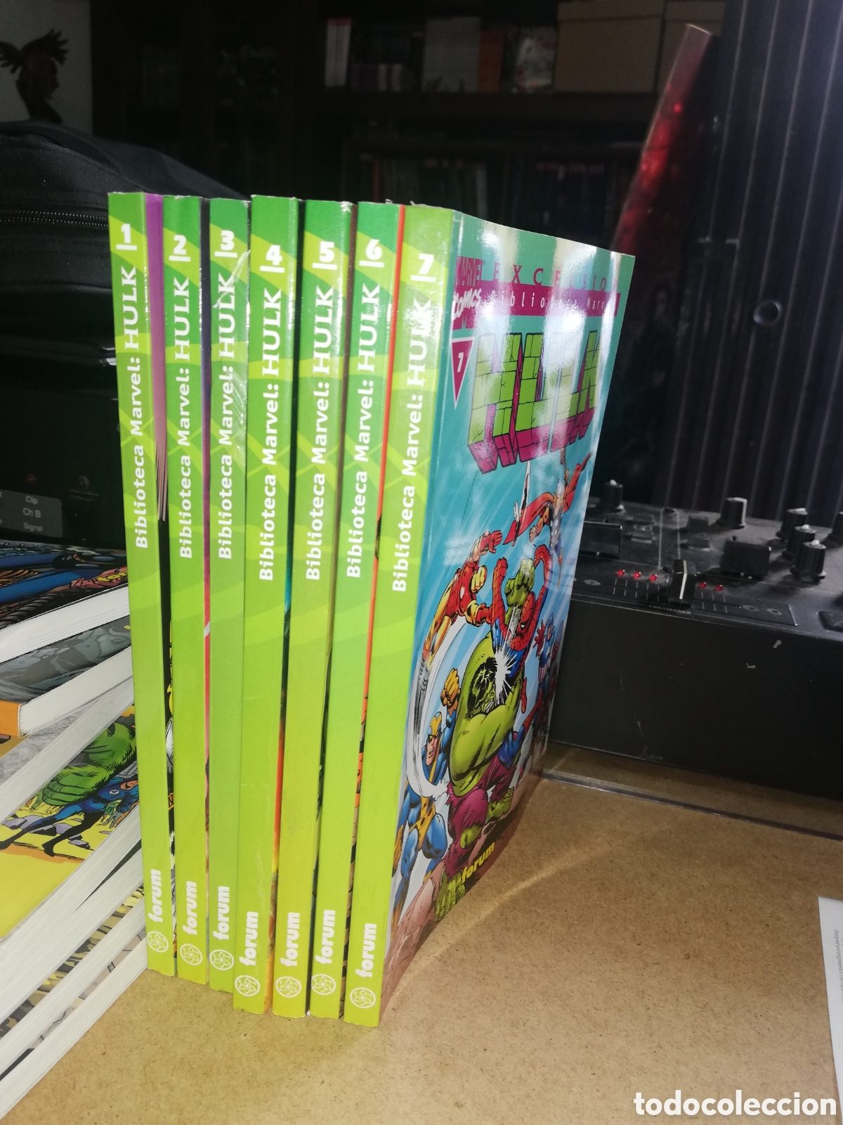 Tebeos: Biblioteca Marvel Hulk 1 al 7 - Foto 1