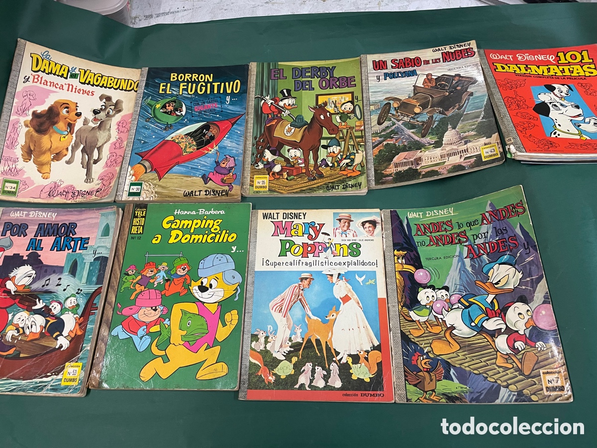 Tebeos: Nueva Colecci&oacute;n Dumbo Lote 8 tomos - Foto 1
