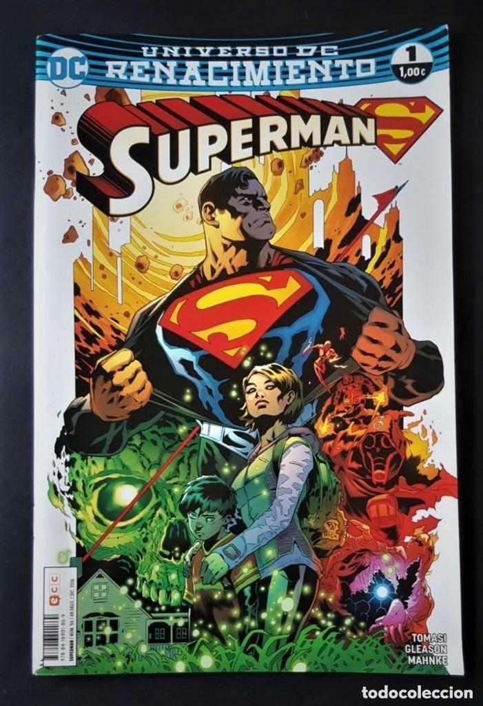 Tebeos: EXCELENTE - UNIVERSO DC RENACIMIENTO: SUPERMAN, N&ordm; 1 - ECC - Foto 1