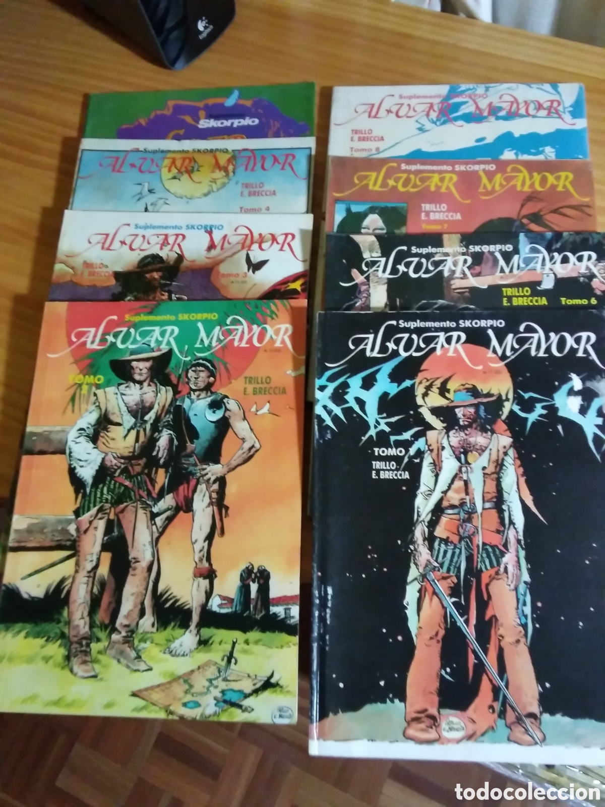 Tebeos: Alvar Mayor comic colecci&oacute;n completa de 8 volumenes - Foto 1