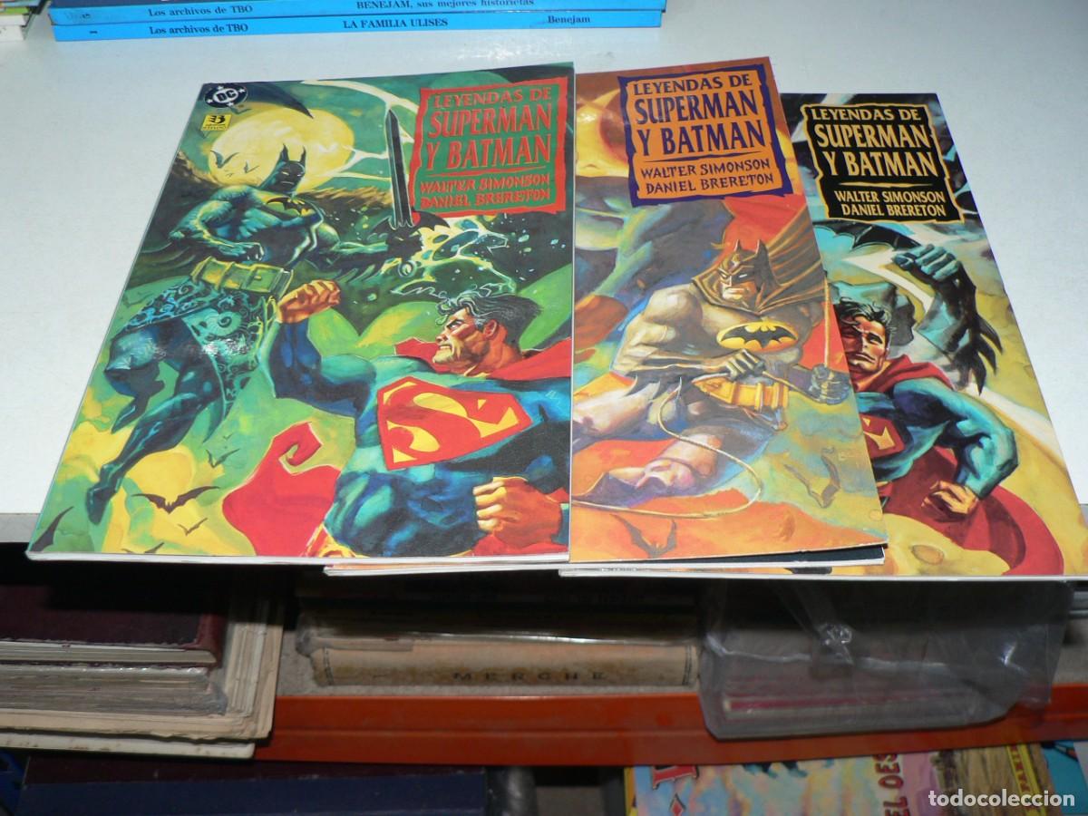 Tebeos: COLECCION COMPLETA DE LEYENDAS DE SUPERMAN Y BATMAN - Foto 1