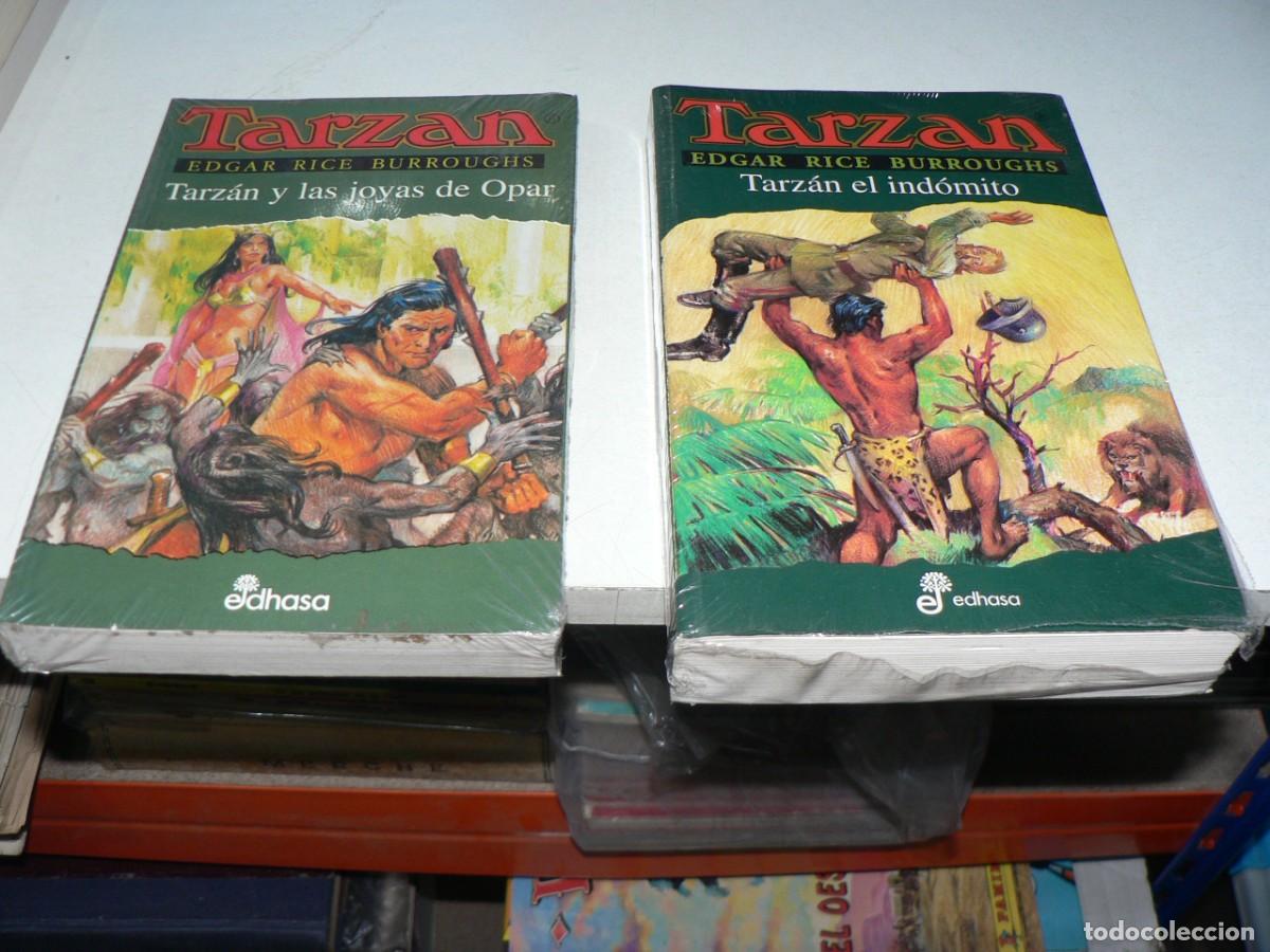 Tebeos: LOTE DE NOVELAS DE TARZAN - Foto 1
