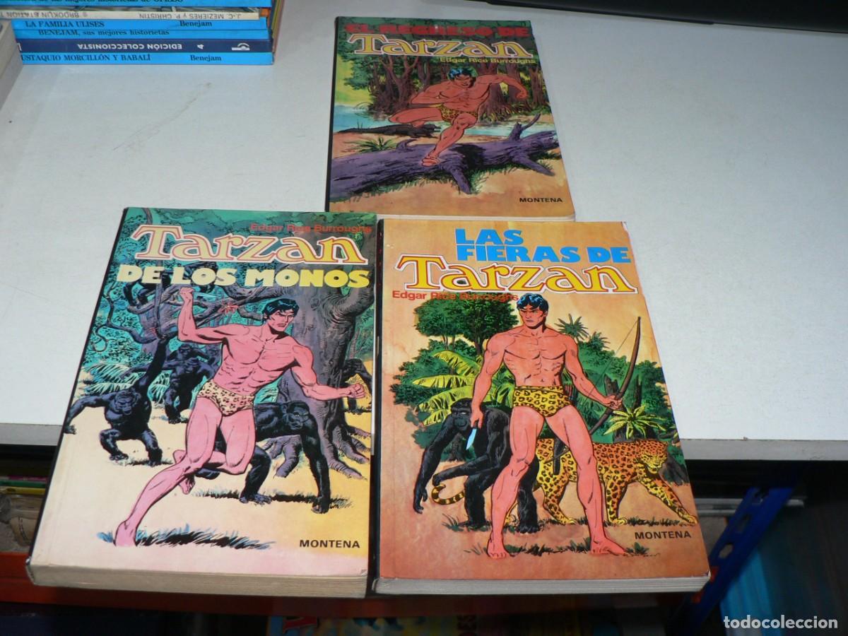 Tebeos: LOTE DE NOVELAS DE TARZAN - Foto 2
