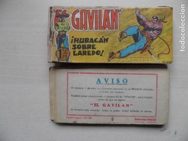 Tebeos: lote de el gavilan - Foto 6