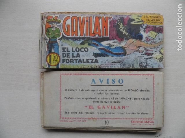 Tebeos: lote de el gavilan - Foto 8