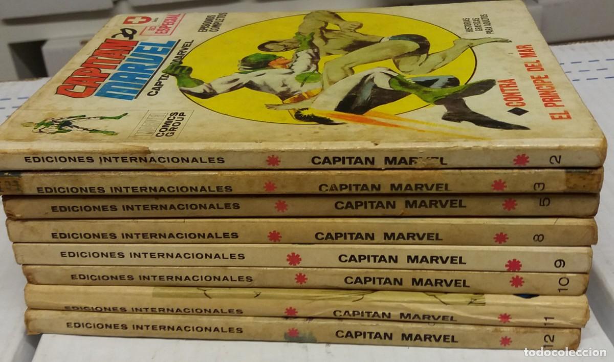 Tebeos: Capit&aacute;n Marvel V.1 Lote 8 ejemplares Vertice - Foto 4