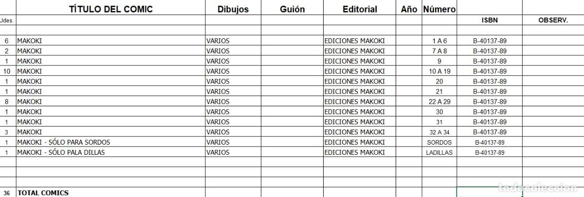 Tebeos: MAKOKI &iexcl;completa! + 2 extras. 34 unidades. - Foto 2