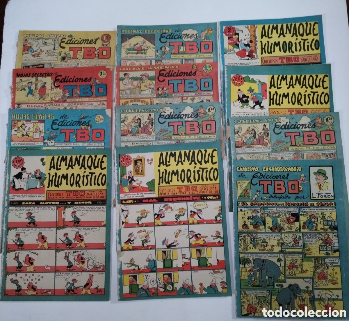 Tebeos: Tbo lote de 12 c&oacute;mics - Foto 1
