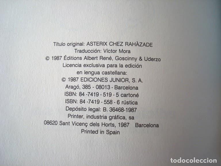 Tebeos: Ast&eacute;rix y Ob&eacute;lix. Lote de 7 n&uacute;meros desde 1987 a 2013 - Foto 4