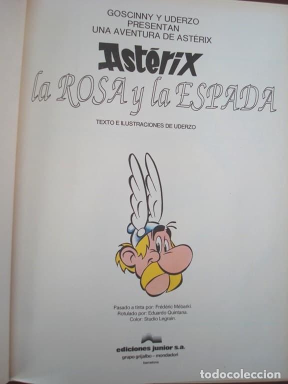 Tebeos: Ast&eacute;rix y Ob&eacute;lix. Lote de 7 n&uacute;meros desde 1987 a 2013 - Foto 7