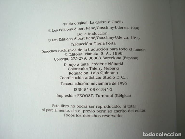 Tebeos: Ast&eacute;rix y Ob&eacute;lix. Lote de 7 n&uacute;meros desde 1987 a 2013 - Foto 12