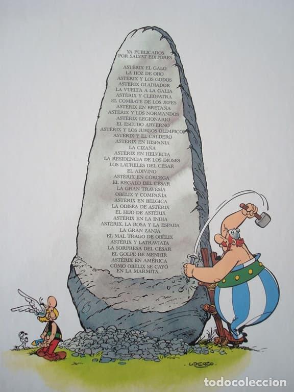 Tebeos: Ast&eacute;rix y Ob&eacute;lix. Lote de 7 n&uacute;meros desde 1987 a 2013 - Foto 17