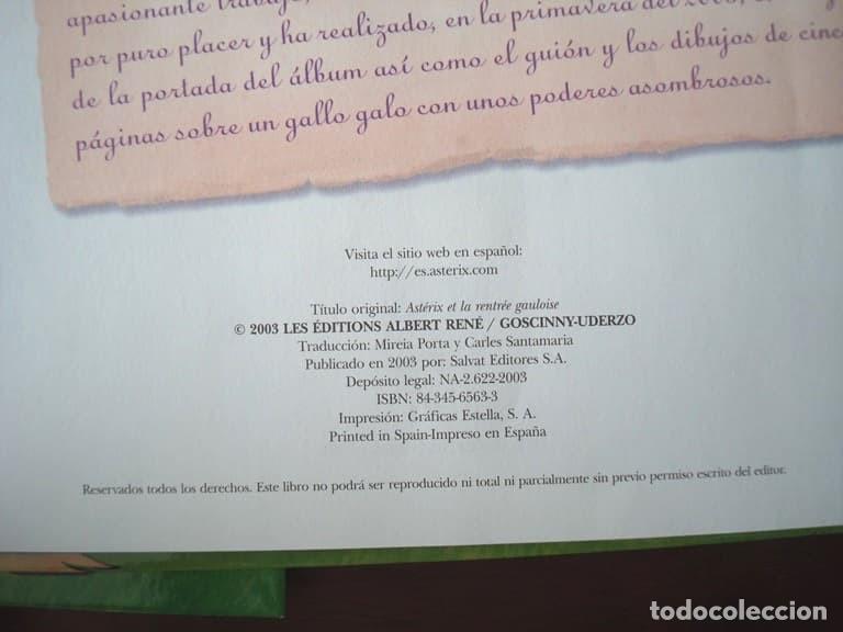 Tebeos: Ast&eacute;rix y Ob&eacute;lix. Lote de 7 n&uacute;meros desde 1987 a 2013 - Foto 20